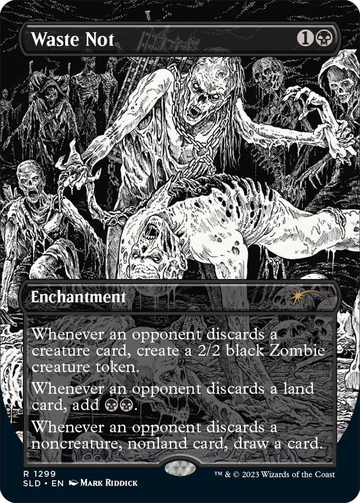 Waste Not (1299) [Secret Lair Drop] [Borderless]