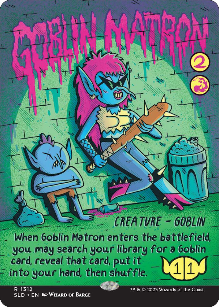 Goblin Matron (1312) [Secret Lair Drop] [Borderless]