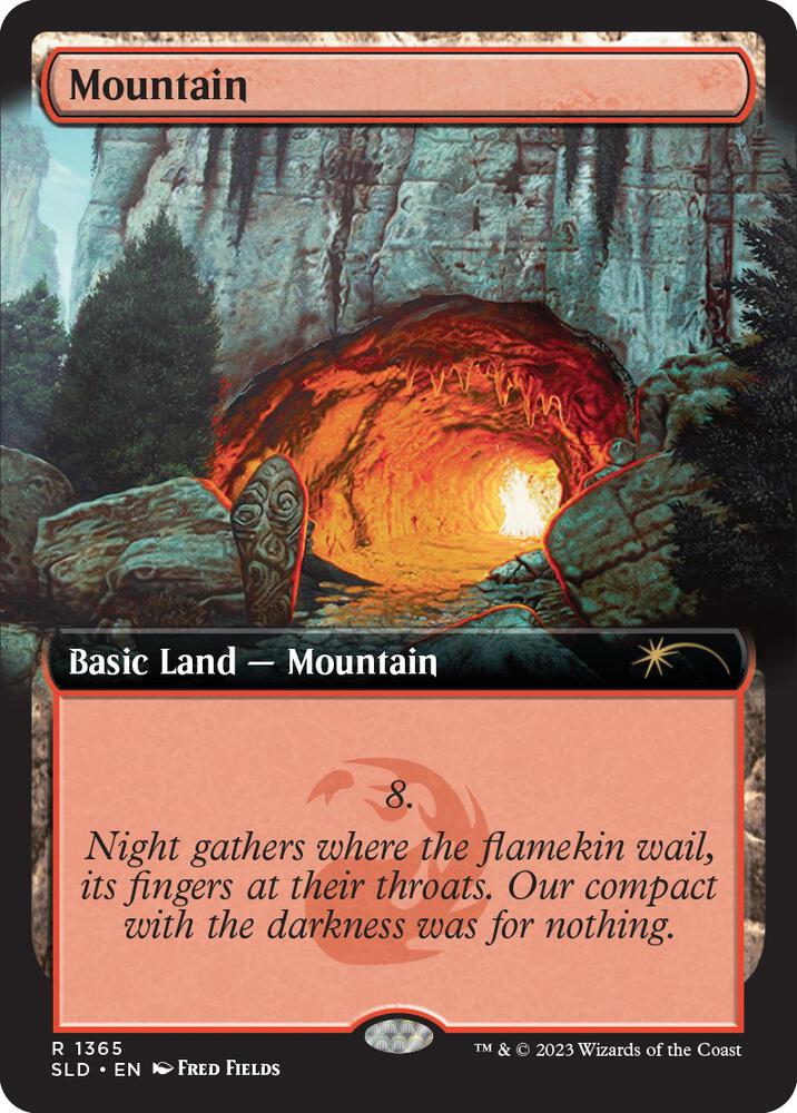 Mountain (1365) [Secret Lair Drop] [Extended Art]