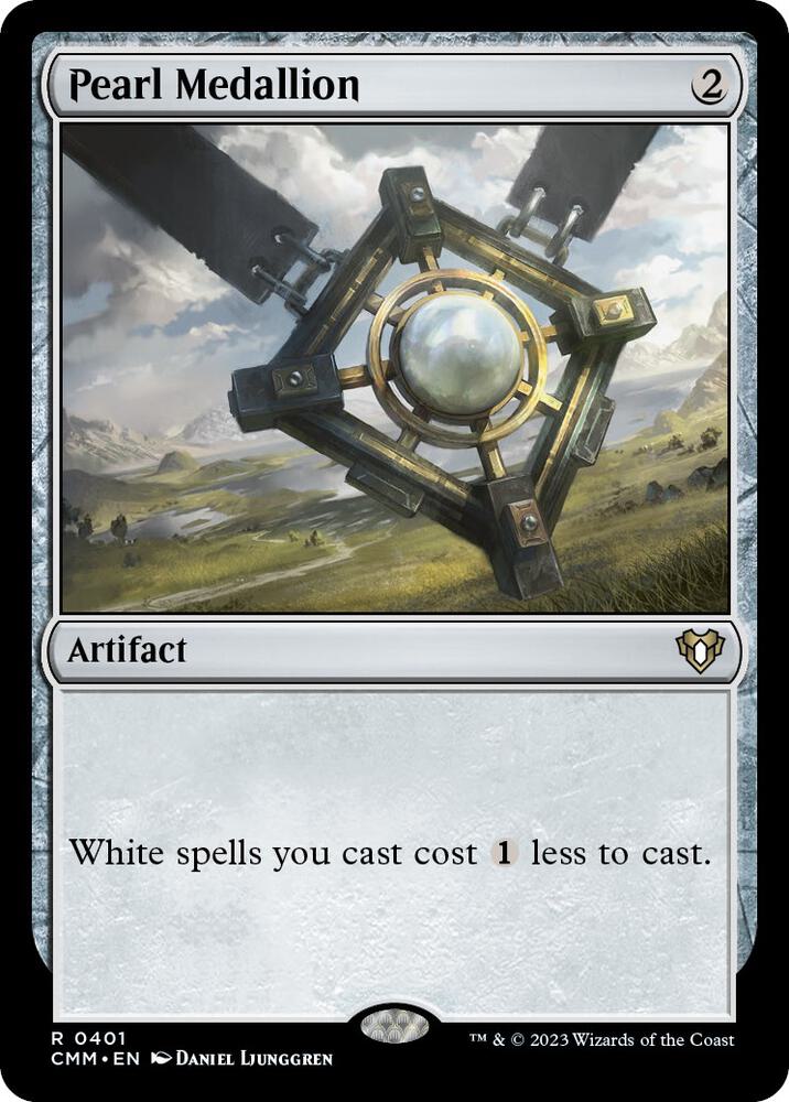 Pearl Medallion (401) [Commander Masters]