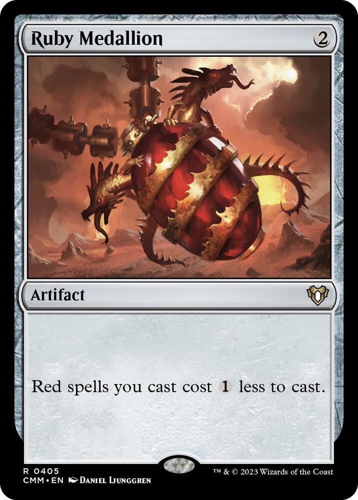 Ruby Medallion (405) [Commander Masters]