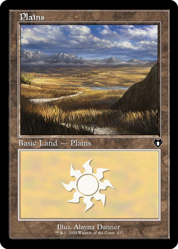 Plains (437) (Retro Frame) [Commander Masters]