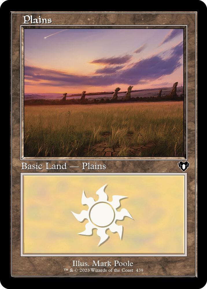 Plains (439) (Retro Frame) [Commander Masters]