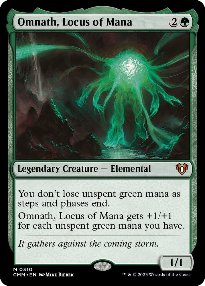 Omnath, Locus of Mana (310) [Commander Masters]
