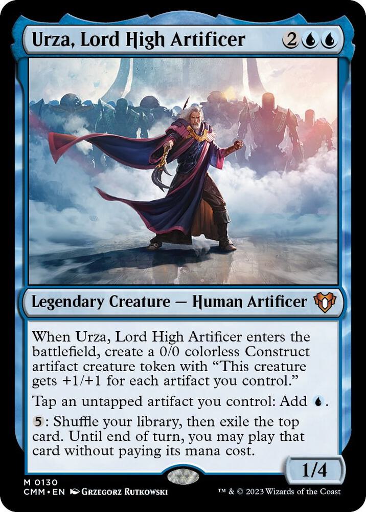Urza, Lord High Artificer (130) [Commander Masters]
