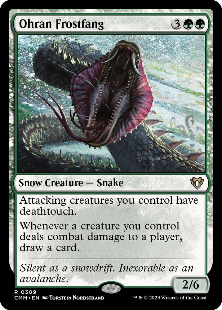 Ohran Frostfang (309) [Commander Masters]