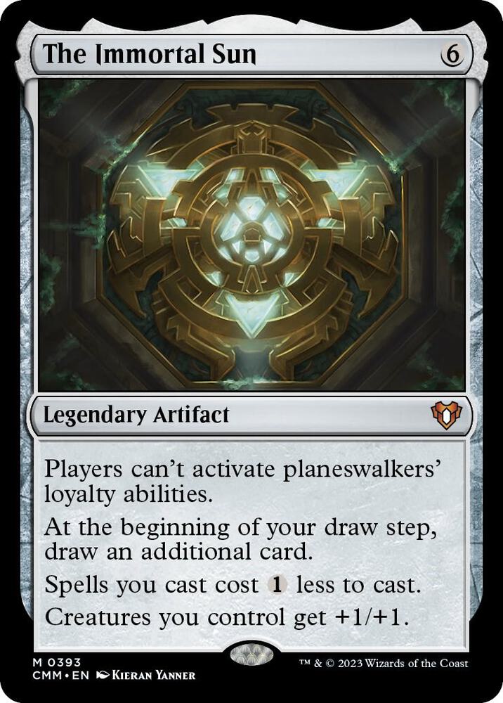 The Immortal Sun (393) [Commander Masters]