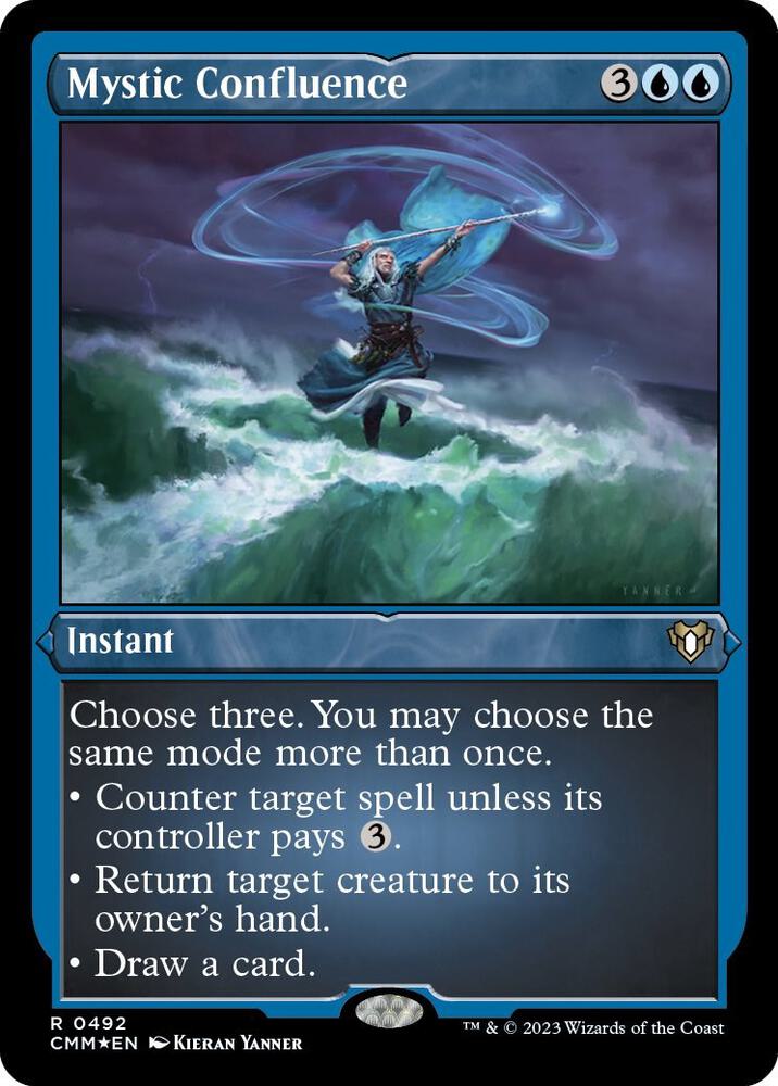 Mystic Confluence (Foil Etched) (492) [Commander Masters]