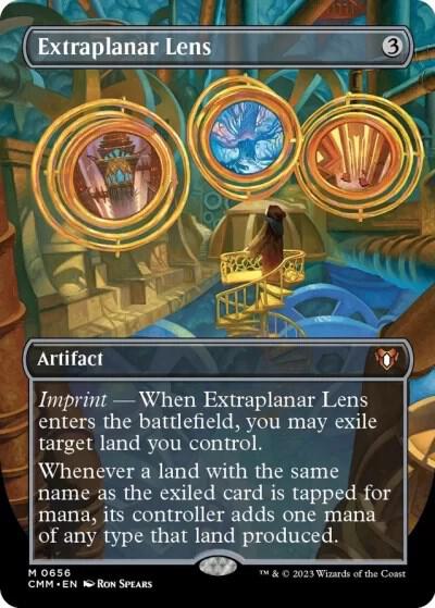 Extraplanar Lens (Borderless) (656) [Commander Masters] [Borderless]