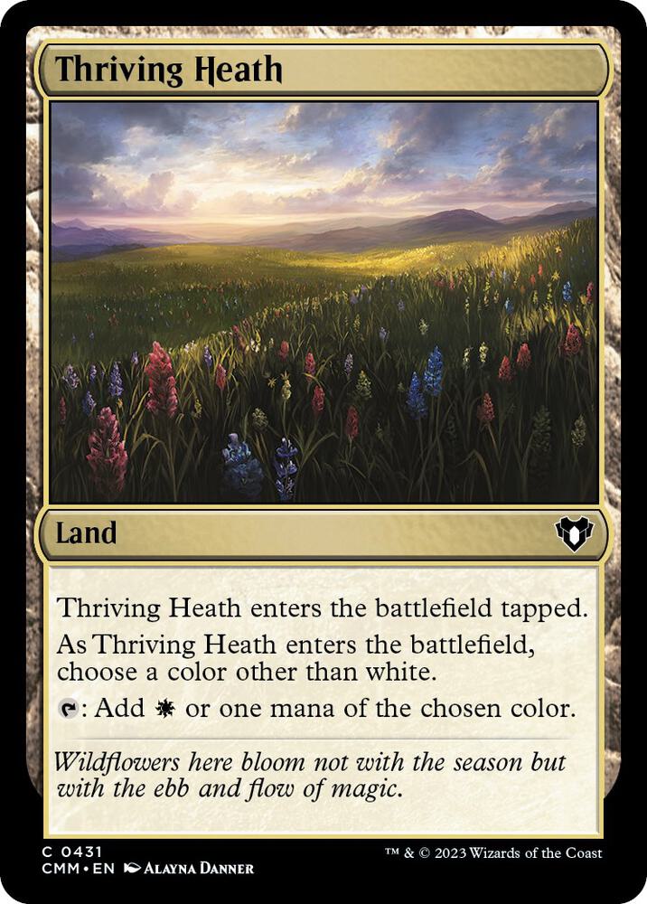 Thriving Heath (431) [Commander Masters]