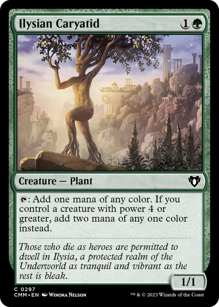 Ilysian Caryatid (297) [Commander Masters]
