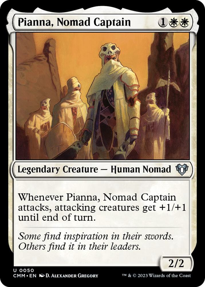 Pianna, Nomad Captain (50) [Commander Masters]