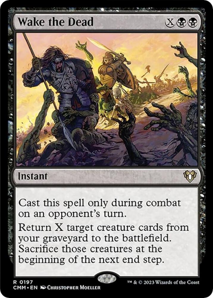 Wake the Dead (197) [Commander Masters]