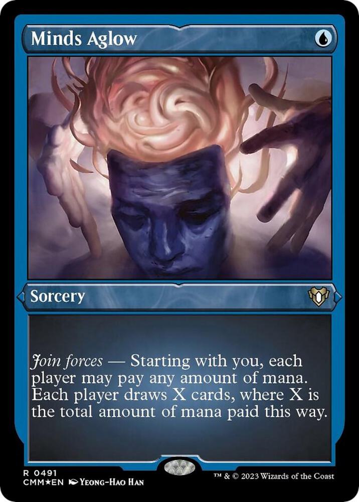 Minds Aglow (Foil Etched) (491) [Commander Masters]
