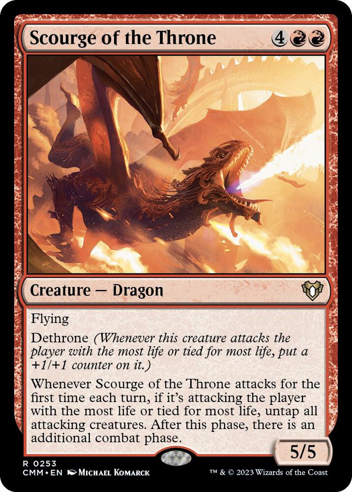 Scourge of the Throne (253) [Commander Masters]