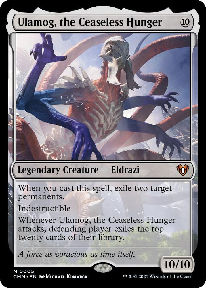Ulamog, the Ceaseless Hunger (5) [Commander Masters]