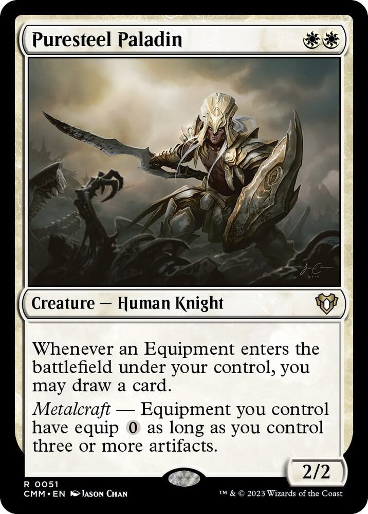 Puresteel Paladin (51) [Commander Masters]