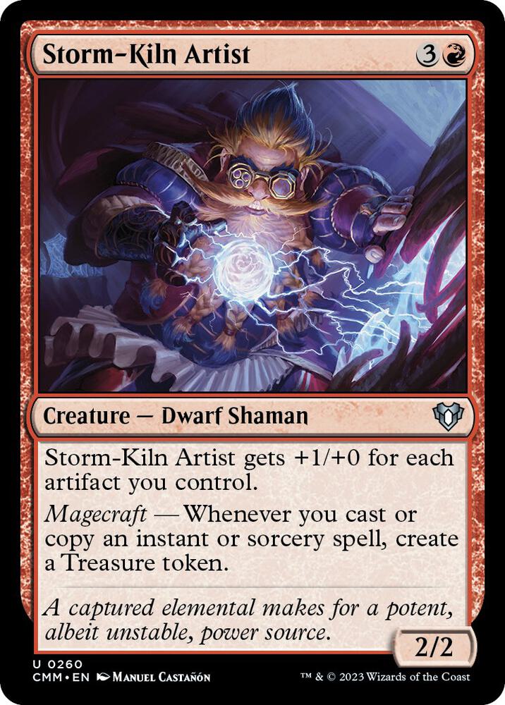 Storm-Kiln Artist (260) [Commander Masters]