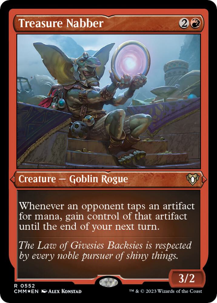 Treasure Nabber (Foil Etched) (552) [Commander Masters]