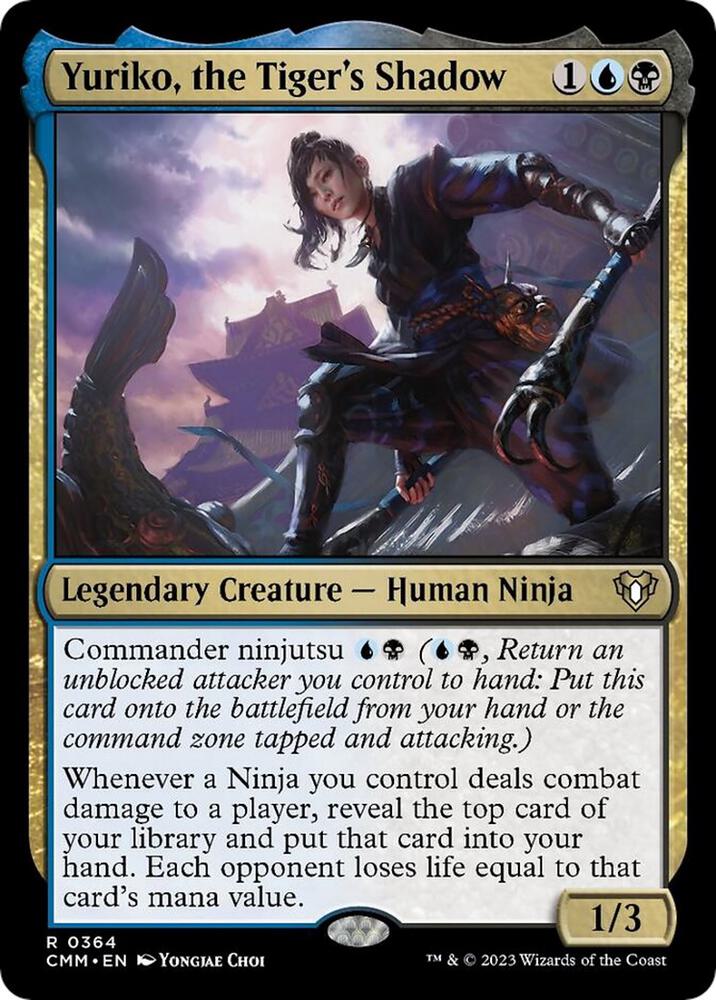 Yuriko, the Tiger's Shadow (364) [Commander Masters]