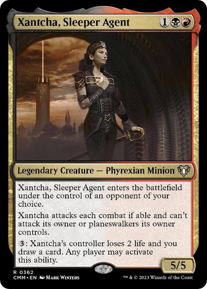 Xantcha, Sleeper Agent (362) [Commander Masters]