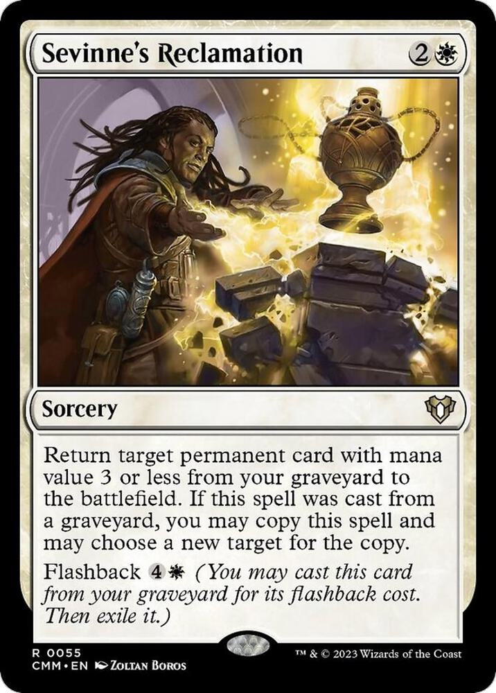 Sevinne's Reclamation (55) [Commander Masters]