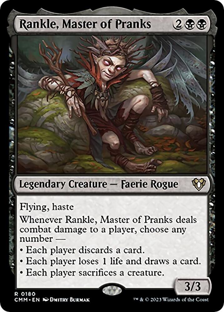 Rankle, Master of Pranks (180) [Commander Masters]