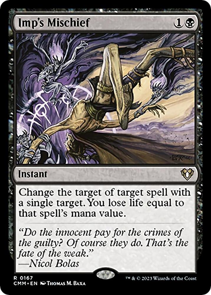 Imp's Mischief (167) [Commander Masters]