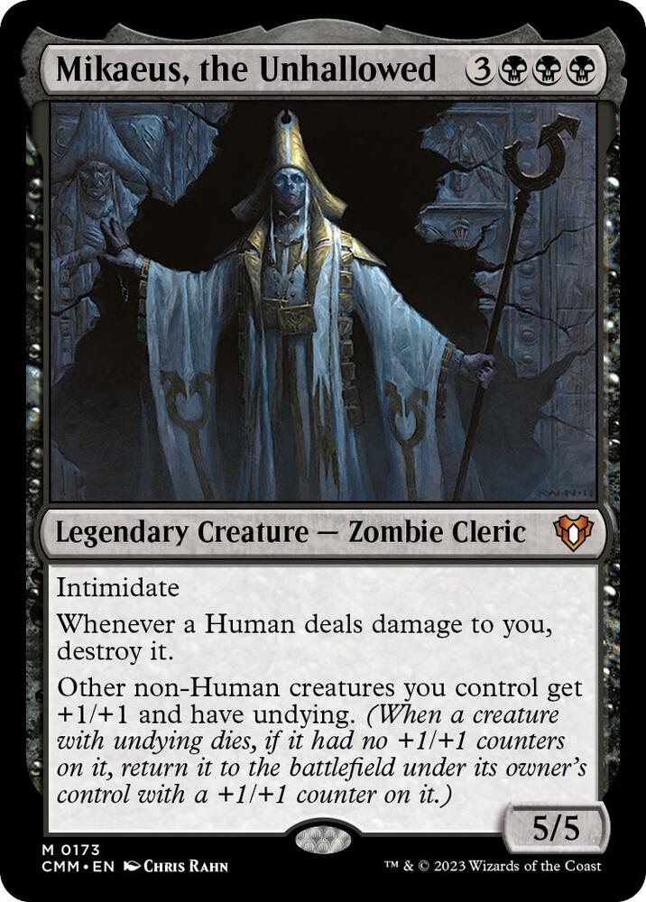Mikaeus, the Unhallowed (173) [Commander Masters]