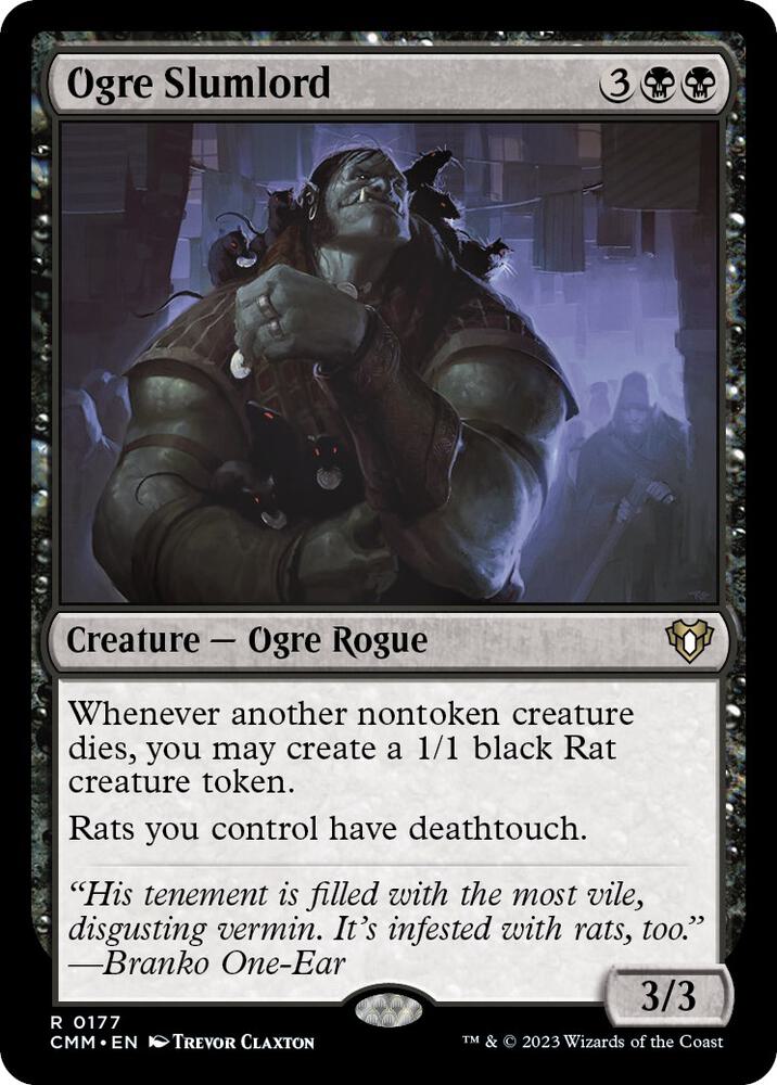 Ogre Slumlord (177) [Commander Masters]