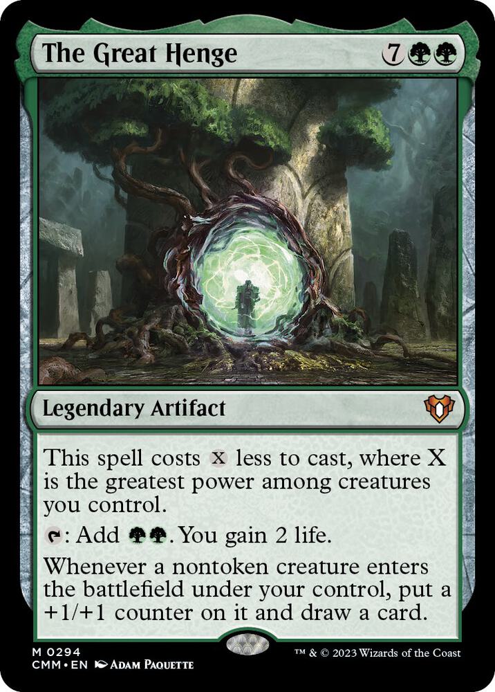 The Great Henge (294) [Commander Masters]