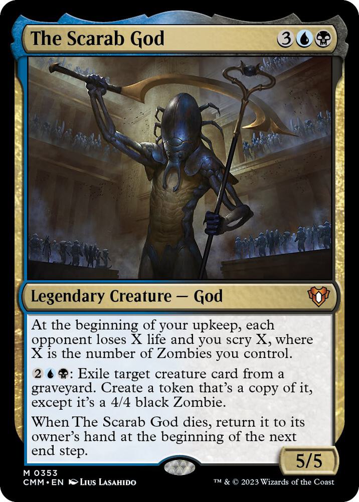 The Scarab God (353) [Commander Masters]