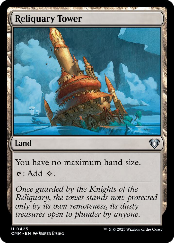 Reliquary Tower (425) [Commander Masters]