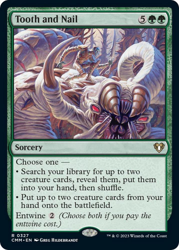 Tooth and Nail (327) [Commander Masters]