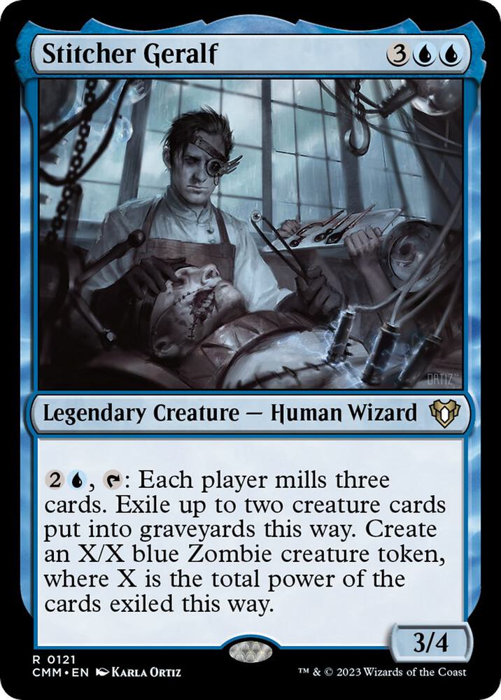 Stitcher Geralf (121) [Commander Masters]