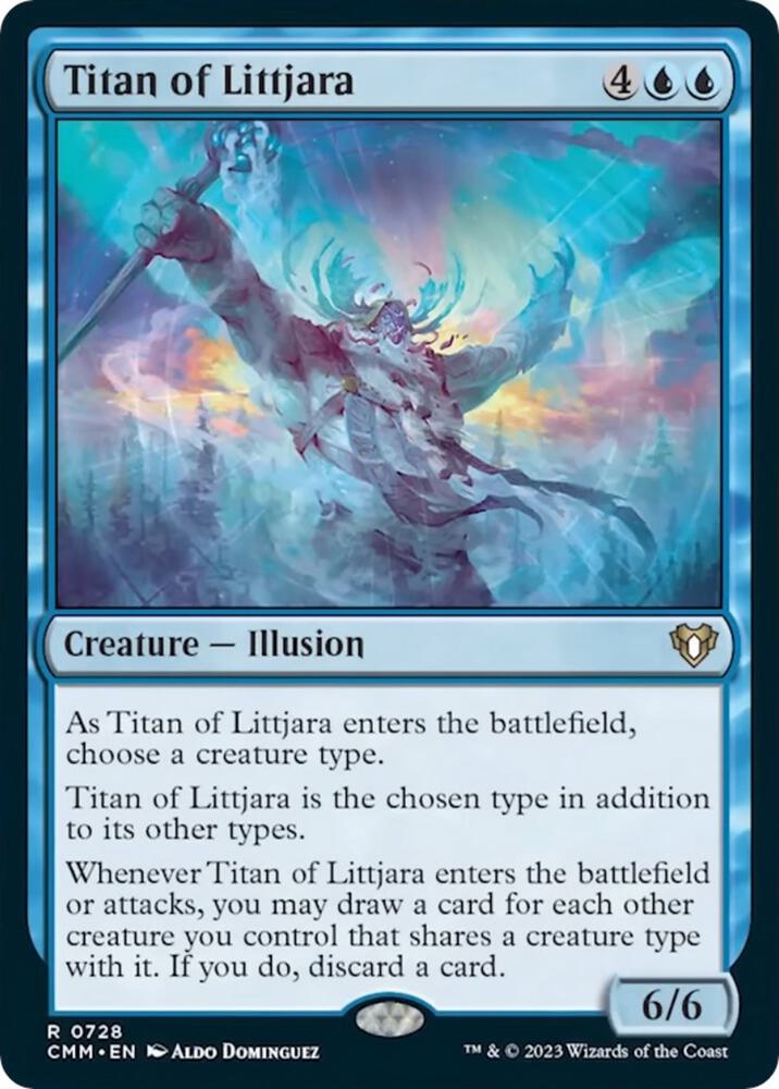 Titan of Littjara (728) [Commander Masters]