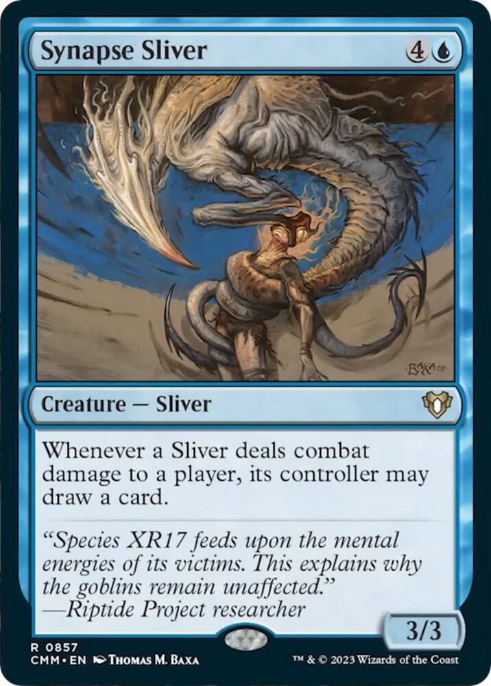 Synapse Sliver (857) [Commander Masters]