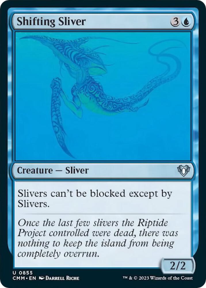 Shifting Sliver (855) [Commander Masters]