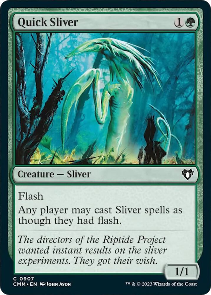 Quick Sliver (907) [Commander Masters]