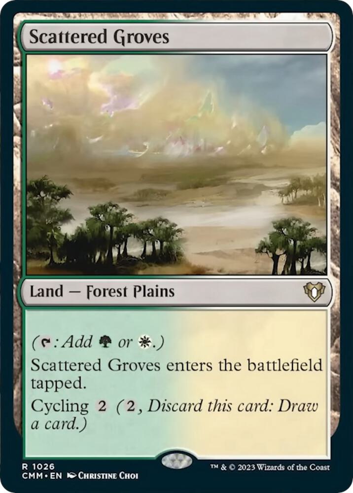 Scattered Groves (1026) [Commander Masters]