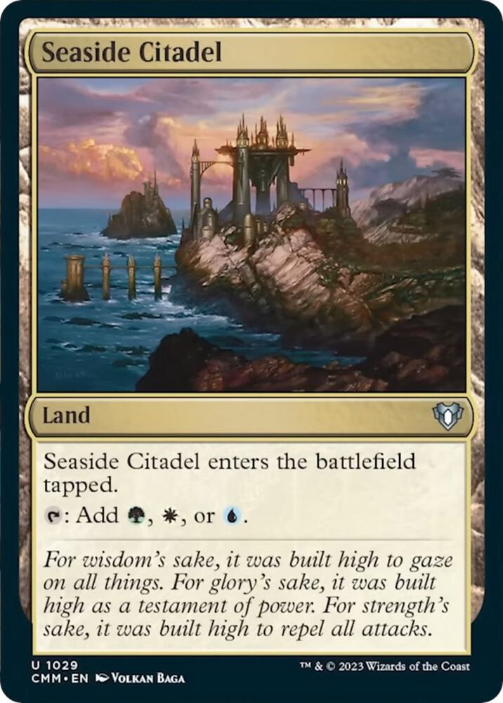 Seaside Citadel (1029) [Commander Masters]