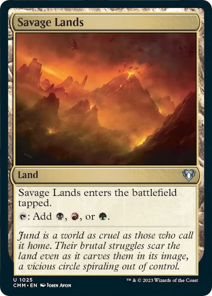 Savage Lands (1025) [Commander Masters]