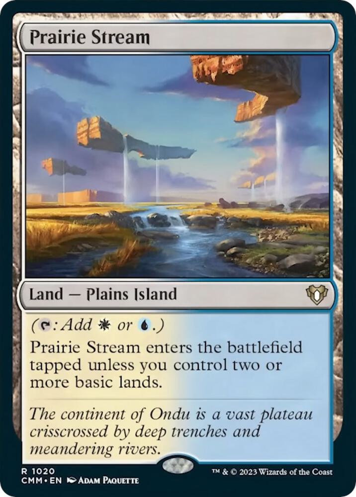 Prairie Stream (1020) [Commander Masters]