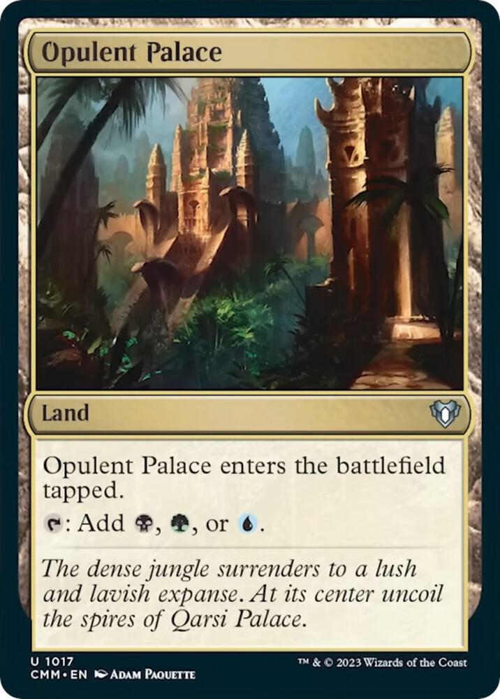 Opulent Palace (1017) [Commander Masters]