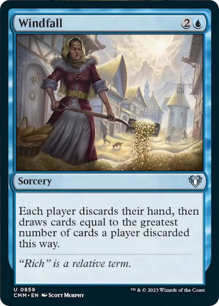 Windfall (859) [Commander Masters]
