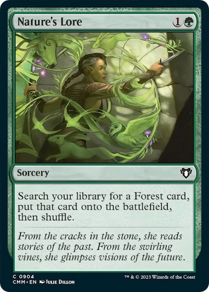Nature's Lore (904) [Commander Masters]