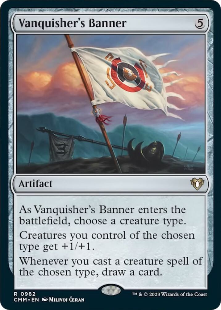 Vanquisher's Banner (982) [Commander Masters]