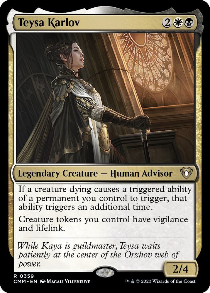 Teysa Karlov (359) [Commander Masters]