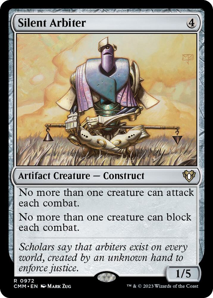 Silent Arbiter (972) [Commander Masters]