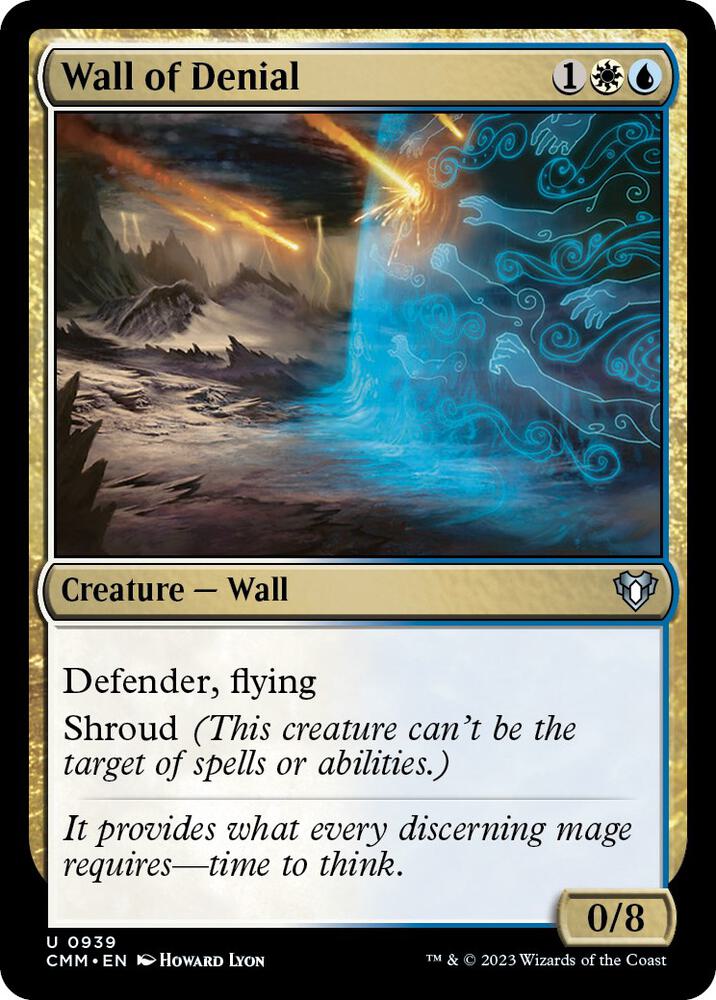 Wall of Denial (939) [Commander Masters]